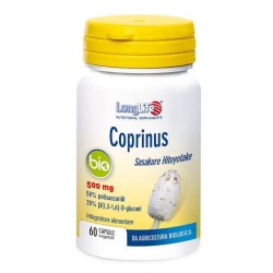 Flacone da 60 capsule di Integratore Metabolico Coprinus Bio da Longlife