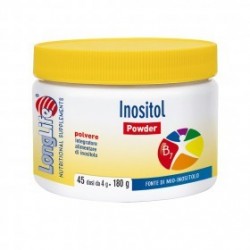 Barattolo da 180 g di Integratore di Mio-Inositolo Inositol Powder da Longlife