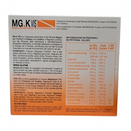 Pool Pharma Mgk Vis Magnesio Potassio Orange 45 Bustine