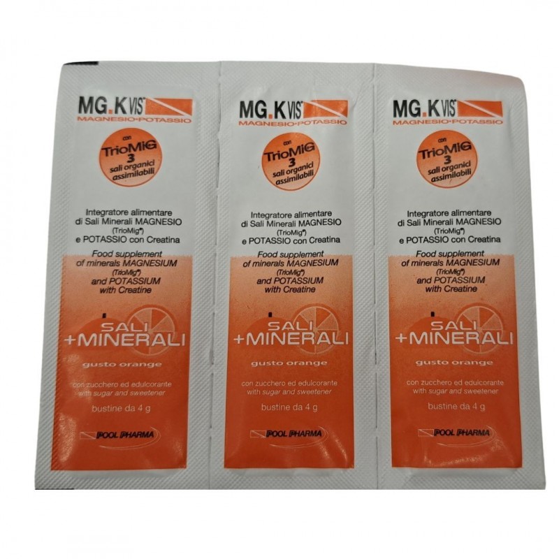 Pool Pharma Mgk Vis Magnesio Potassio Orange 45 Bustine