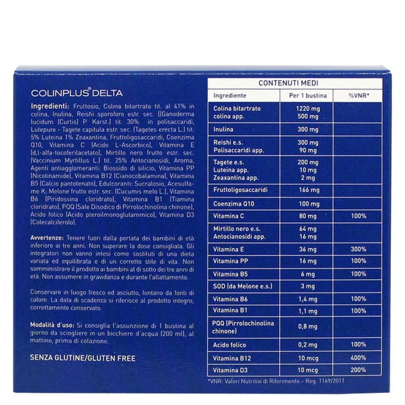 Farmaplus Italia Colinplus Delta 20 Bustine