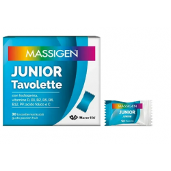 Marco Viti Farmaceutici Massigen Junior 30 Tavolette Masticabili