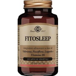 Confezione da 30 Capsule Vegetali di Integratore per il Sonno Fitosleep da Solgar