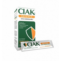 Ciak Defence Integratore per le naturali difese dell'organismo 30 stick orosolubili