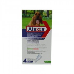 Confezione da 4 pipette di Soluzione Spot-on per Cani +25 Kg Ataxxa da Krka