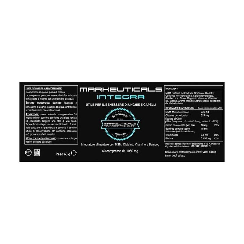 Markeuticals Integra 60 Compresse