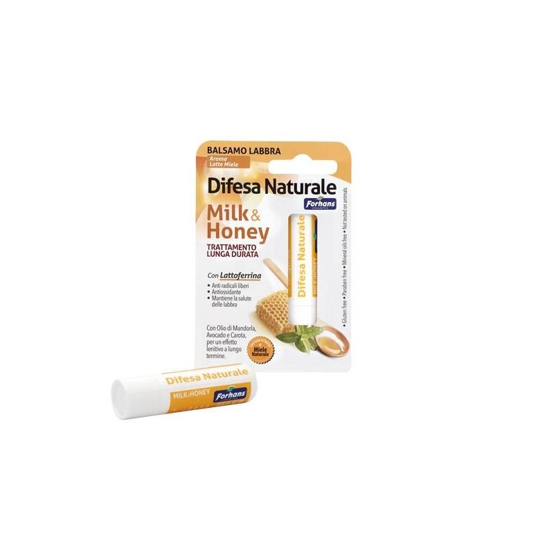 Uragme Forhans Balsamo Labbra Difesa Naturale Aloe Vera