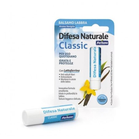 Uragme Forhans Balsamo Labbra Difesa Naturale Aloe Vera