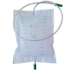 Farmacare Sacca Da Letto Per Raccolta Urina Da 2 Litri Con Scarico Tubo 90 Cm 10 Pezzi