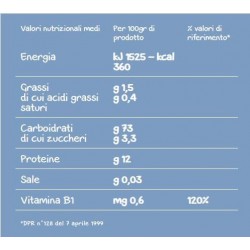 Danone Nutricia Soc. Ben. Mellin Viaggio Italia Pasta Letterine Cappelli 320 G