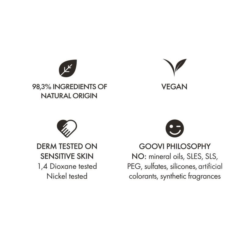 The Good Vibes Company Goovi Crema Mani Idrata+effetto Seta 50 Ml