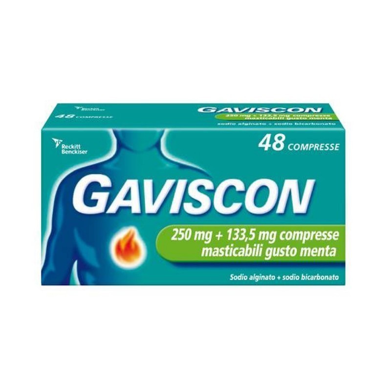 48 compresse masticabili gusto arancia Gaviscon