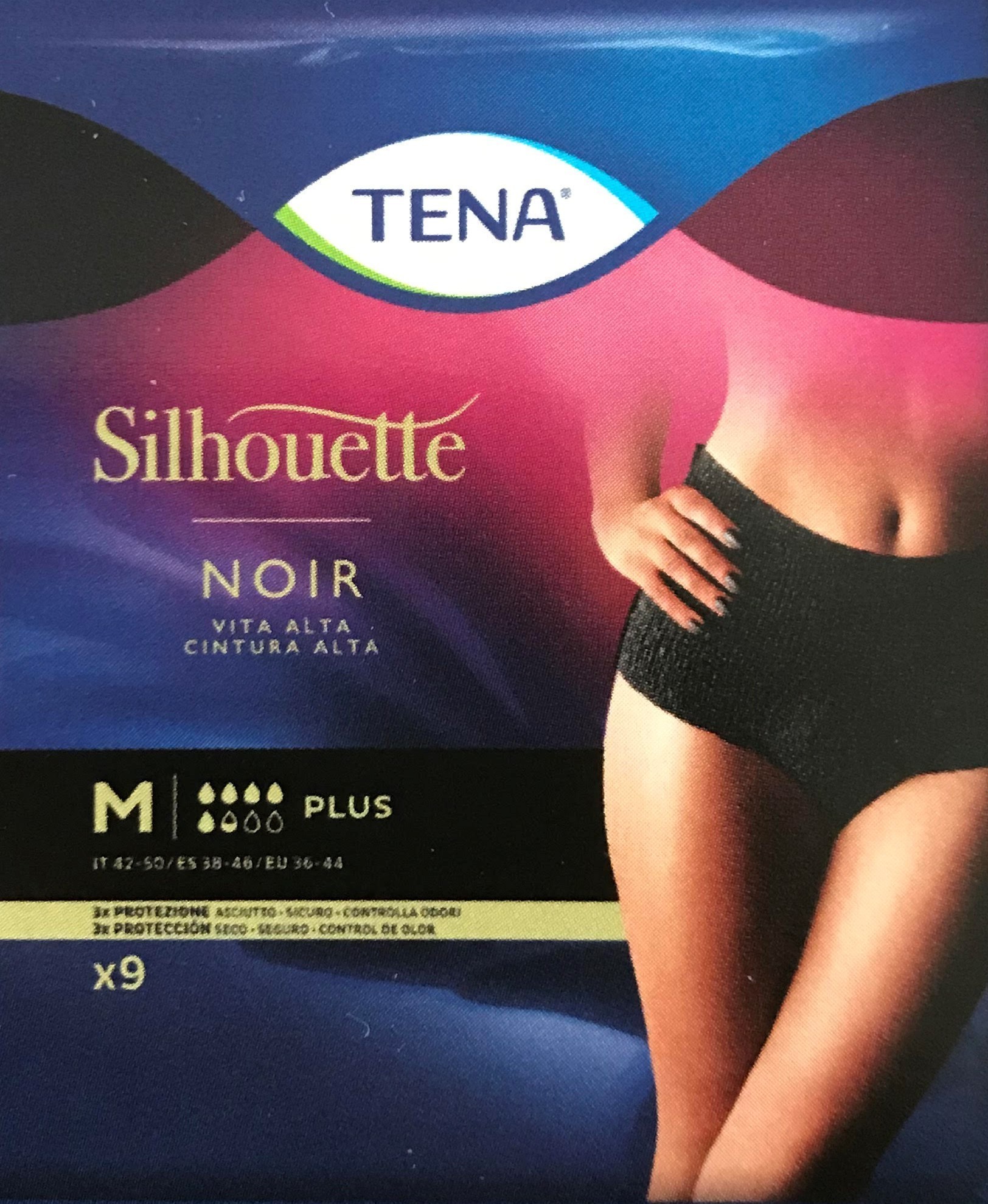 Essity Italy Pannolone A Mutandina Assorbente Tena Silhouette Noir L Vita  Alta Pezzi