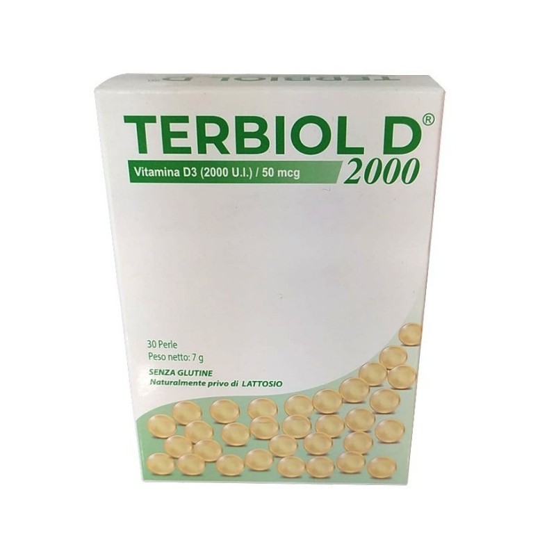 Terbiol Farmaceutici Terbiol D 2000 30 Capsule Soft Gel