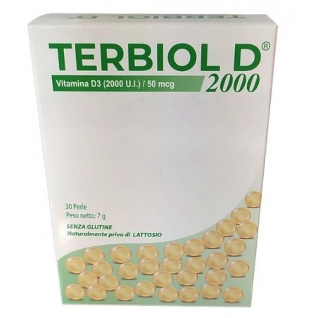 Terbiol Farmaceutici Terbiol D 2000 30 Capsule Soft Gel