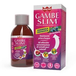 Flacone da 300 ml di Gambe Slim Formula trifasica