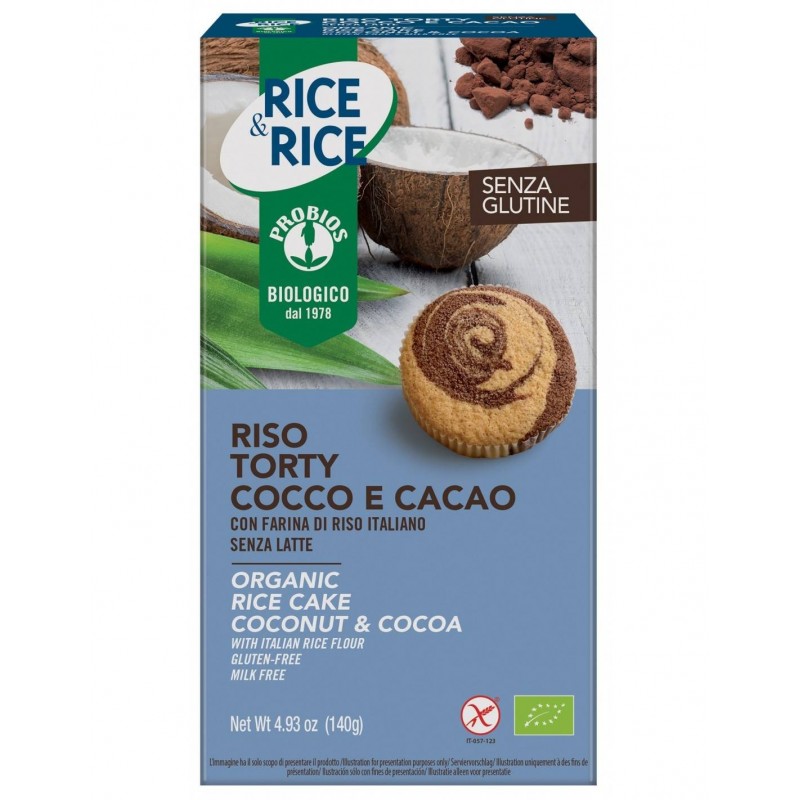 Probios Societa' Benefit Probios Riso Torty Cocco Cacao 140 G