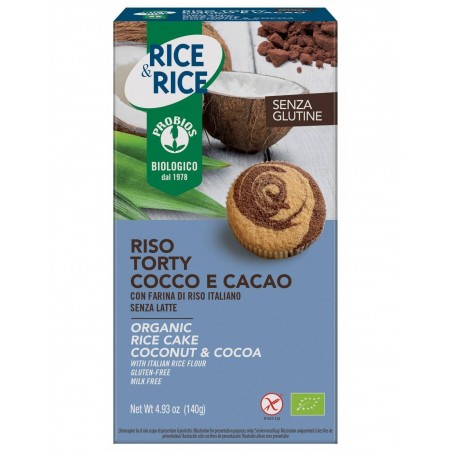 Probios Societa' Benefit Probios Riso Torty Cocco Cacao 140 G