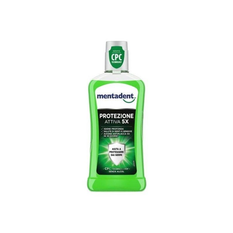 Unilever Italia Mentadent Collutorio Protezione Attiva 400 Ml
