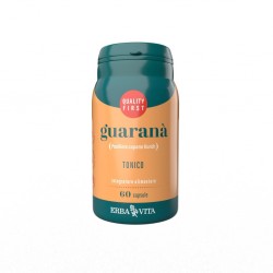 Erba Vita Guaranà Supporto per combattere stanchezza e stimolare il metabolismo 60 Capsule