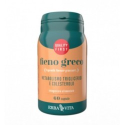 Erba Vita Fieno Greco per il metabolismo e il benessere cardiovascolare 60 capsule