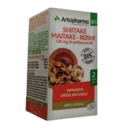 Arkofarm Arkocapsule Shiitake Maitake Reishi Bio 40 Capsule
