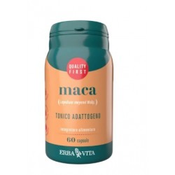 Erba Vita Maca Supporto energetico contro stanchezza e affaticamento 60 capsule