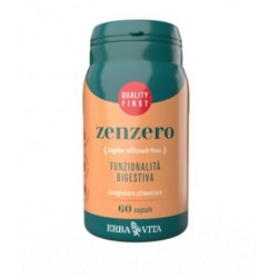 Erba Vita Zenzero Supporto antinausea e digestione 60 Capsule