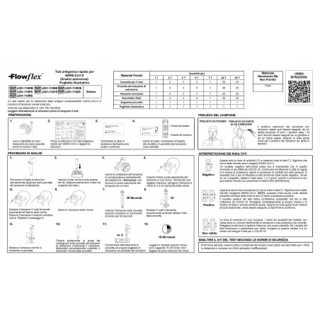 Dpi Medical Solution Test Antigenico Rapido Covid-19 Flowflex Autodiagnostico Determinazione Qualitativa Antigeni Sars-cov-2 In
