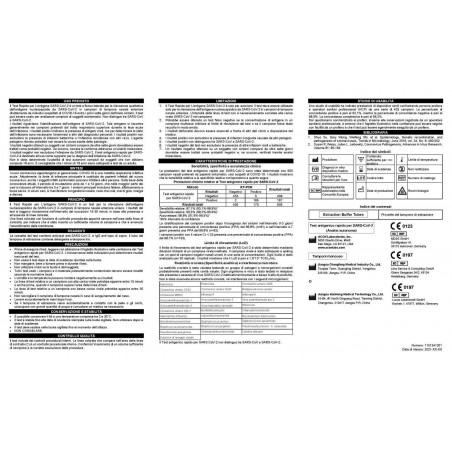 Dpi Medical Solution Test Antigenico Rapido Covid-19 Flowflex Autodiagnostico Determinazione Qualitativa Antigeni Sars-cov-2 In