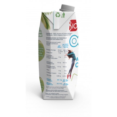 Biotobio Ococo Acqua Di Cocco 500 Ml
