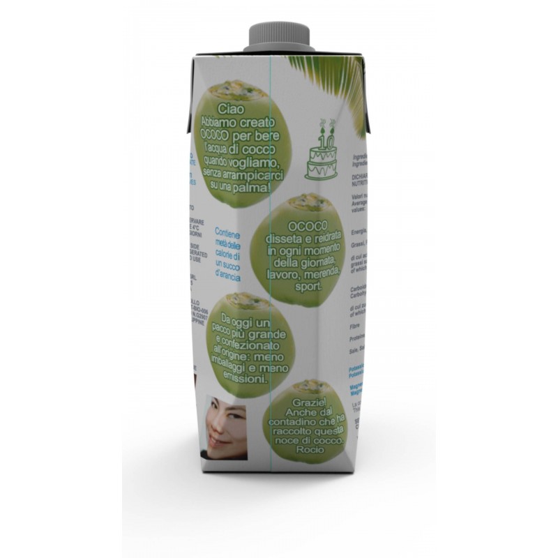 Biotobio Ococo Acqua Di Cocco 500 Ml