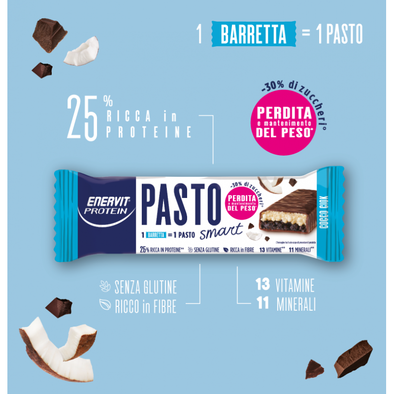 Enervit Protein Pasto Sostitutivo Cocco Ciok 55 G