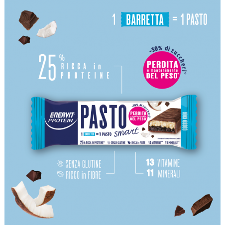 Enervit Protein Pasto Sostitutivo Cocco Ciok 55 G