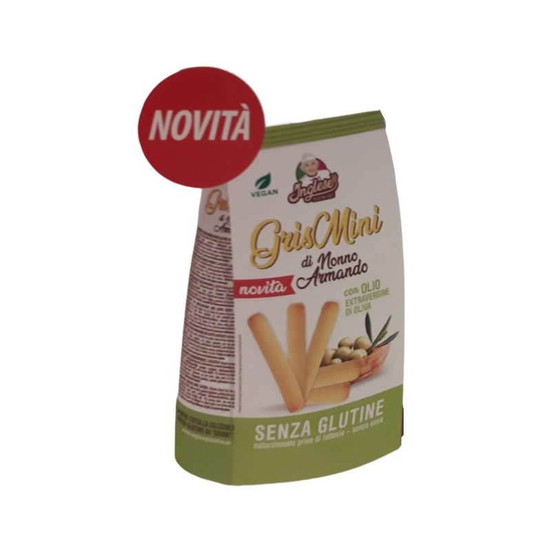 Gaia Inglese Grismini All'olio Extravergine Di Oliva Grissini 130 G