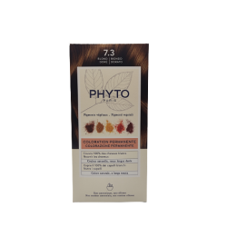 Phyto Color Kit 7,3 Biondo Dorato 1 Latte 50 Ml + 1 Crema 50 Ml + 1 Maschera 12 Ml