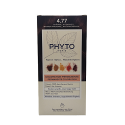 Phyto Color Kit 4,77 Castano Marrone Intenso 1 Latte 50 Ml + 1 Crema 50 Ml + 1 Maschera 12 Ml