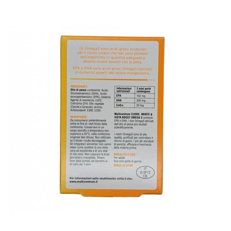 Haleon Italy Multicentrum Boost Omega 120 Capsule