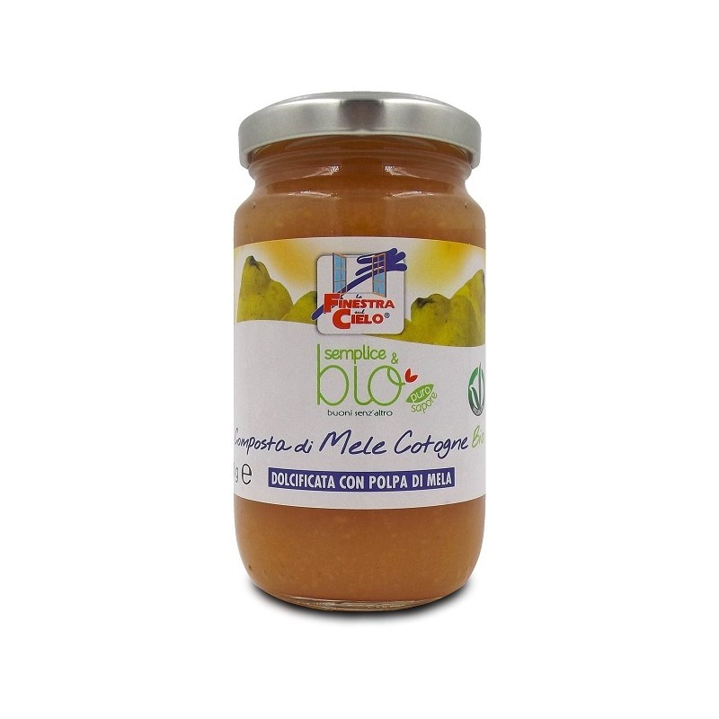 Biotobio Composta Di Mele Cotogne 220 G