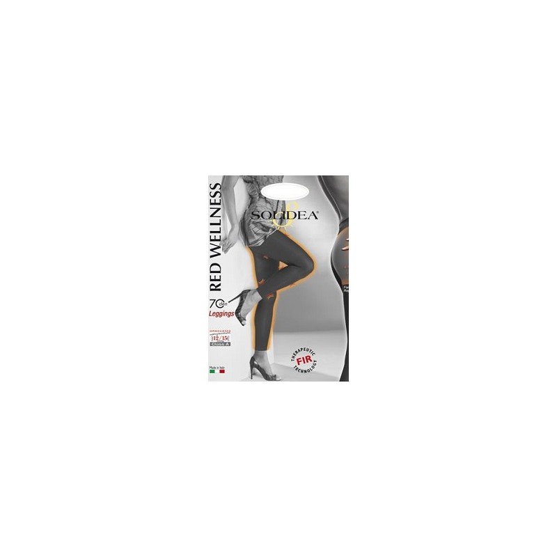 Solidea By Calzificio Pinelli Red Wellness 70 Leggins Nero 1s