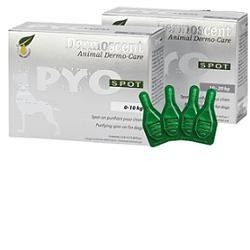 Confezione da 4 pipette di Spot On Dermatologiche per Cani 20-40 Kg da Dermoscent Pyo