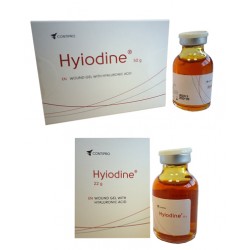 Tegea Hyiodine disinfettante con acido ialuronico e complesso iodato, tubetto da 50g