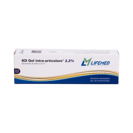 Life Med S Kd Gel Intra-articolare 2,2% Ialuronato Di Sodio 2 Ml