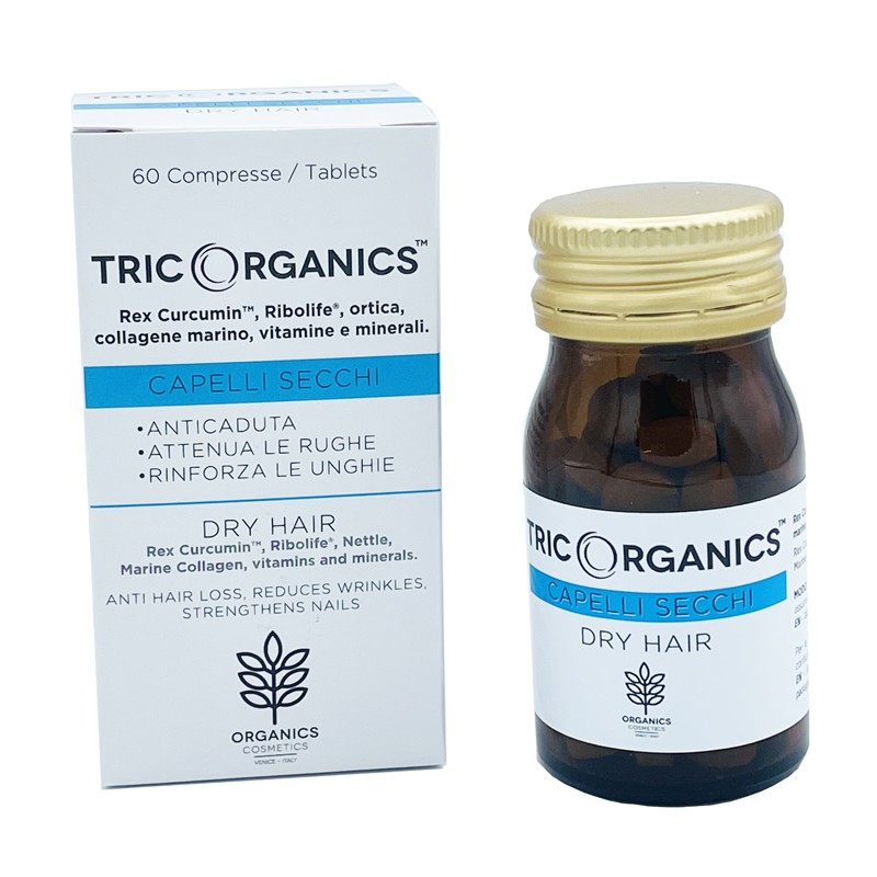 Sma Organics Cosmetics Tricorganics Capelli Secchi 60 Compresse
