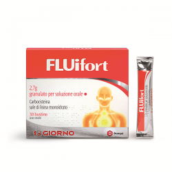 confezione 30 bustine fluifort granulato