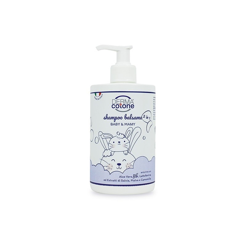 Da. Ma. Distribuzione Dermacotone Shampoo Balsamo 2 In 1 Baby & Mamy 500 Ml