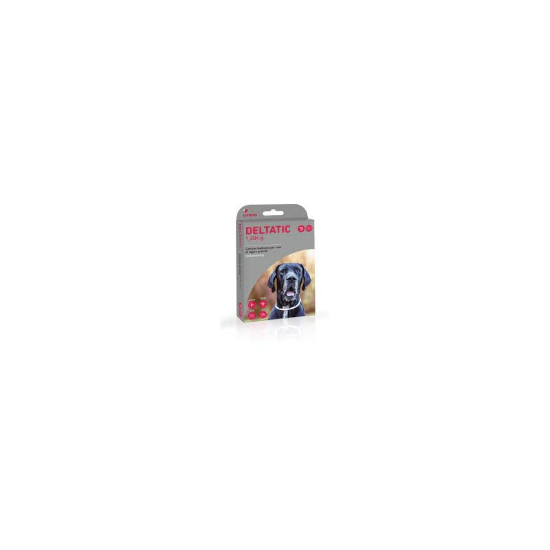 Vetpharma Animal Health S. L. Deltatic Collare Medicato Per Cani Di Taglia Grande 2 pezzi