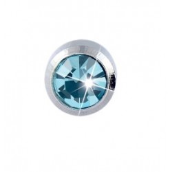 Orecchino 3mm Mast Industria Italiana Acquamarina