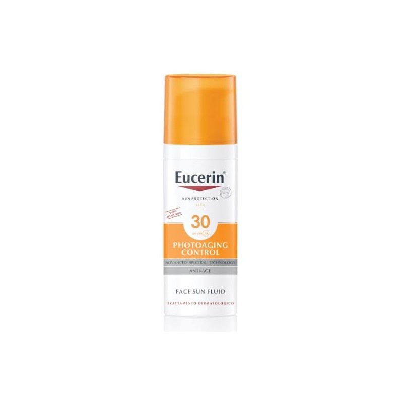 50ml di Eucerin Sun Protection Fluido Viso Anti-Age SPF30