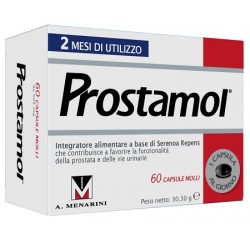 confezione 60 capsule molli prostamol